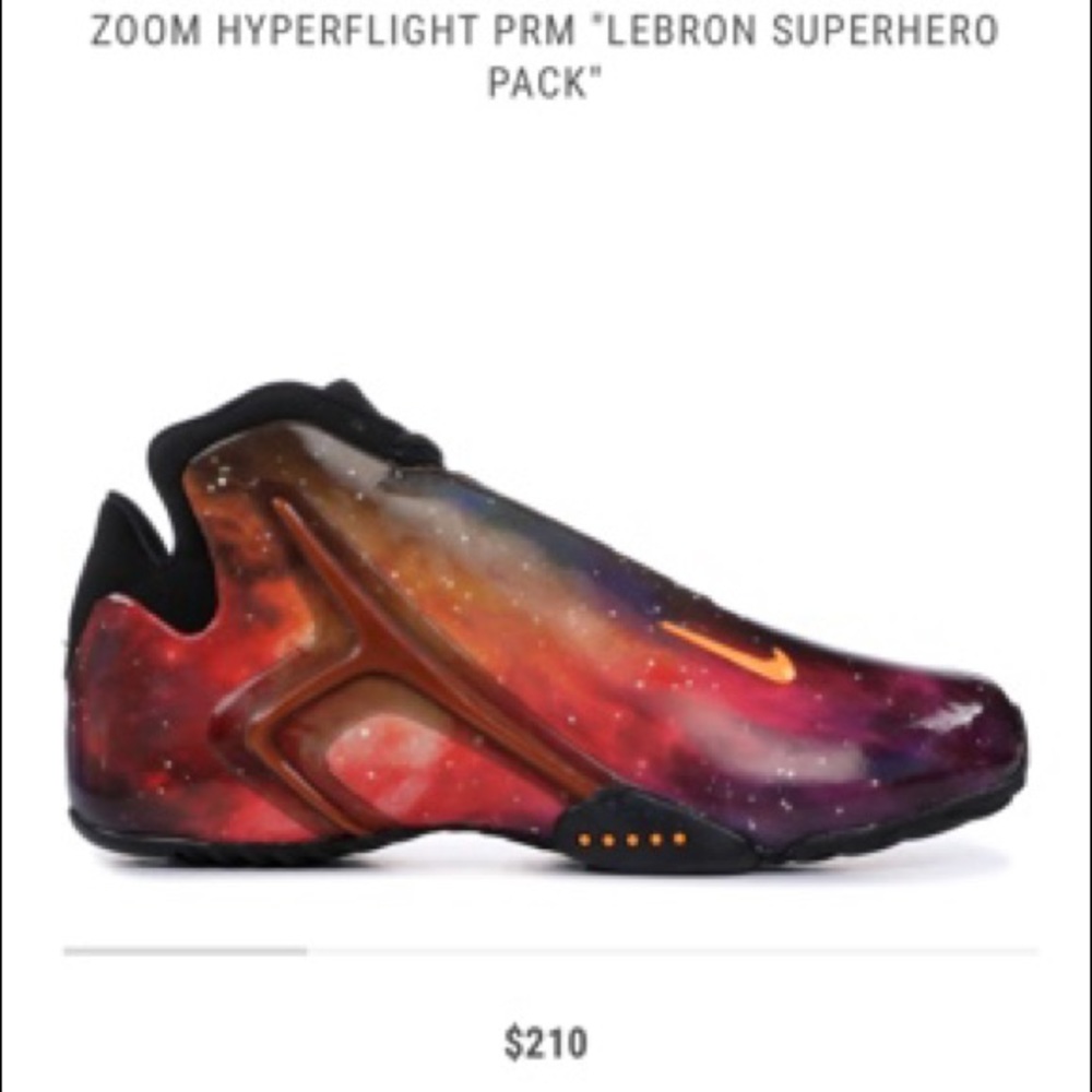Nike ZOOM HYPERFLIGHT LEBRON SUPERHERO PACK